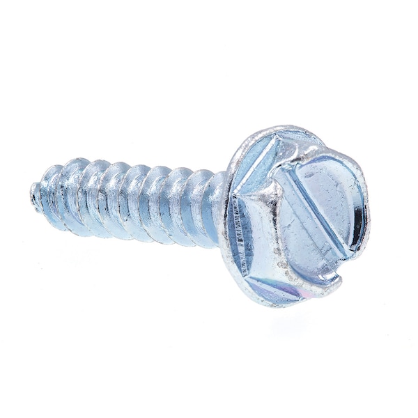 Prime-Line Sheet Metal Screw Self-Tap Hex Wash Head Sltd Dr No. 6 X 5/8in Zinc Plated Steel 50PK 9024953 - main